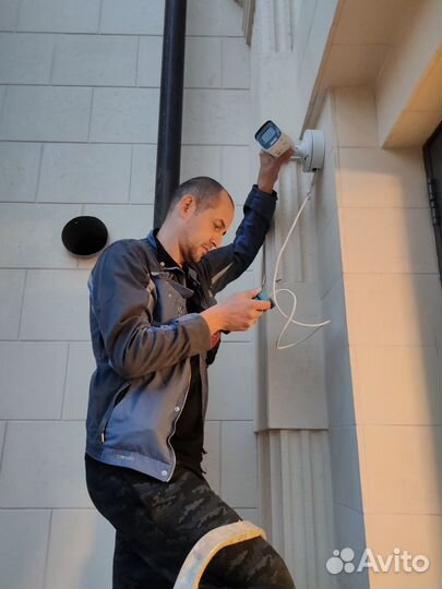 Установка видеонаблюдения