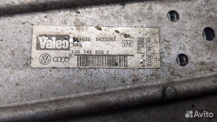 Радиатор интеркулера Skoda Octavia Tour, 2002