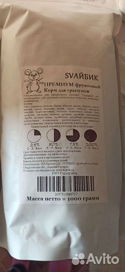 Корм для грызунов