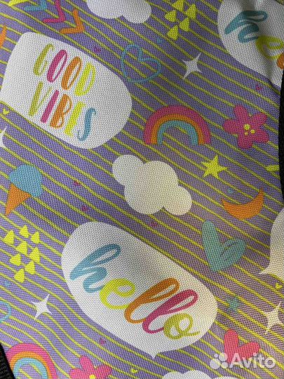 Санки-Ватрушка тюбинг 0,8м оксфорд-пвх (Hello)