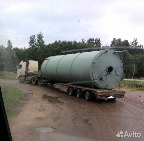 Низкорамный трал перевозка негабарита