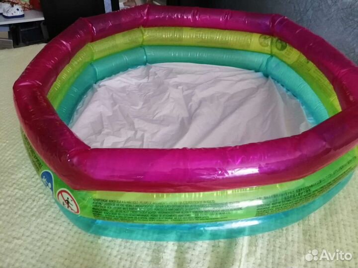 Детский надувной бассейн
