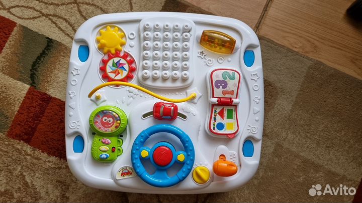 Развивающий стол, детские игрушки