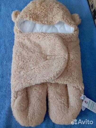 Кокон конверт для новорожденных