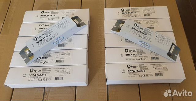 Эпра foton 2х36 и 1х18