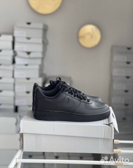 Кроссовки Nike Air Force 1 Черные