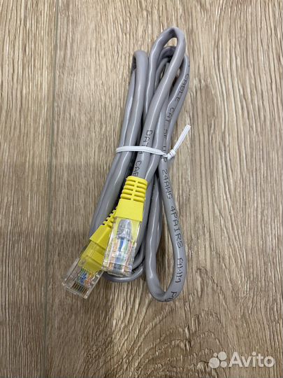 Кабель ethernet витая пара, оптический кабель