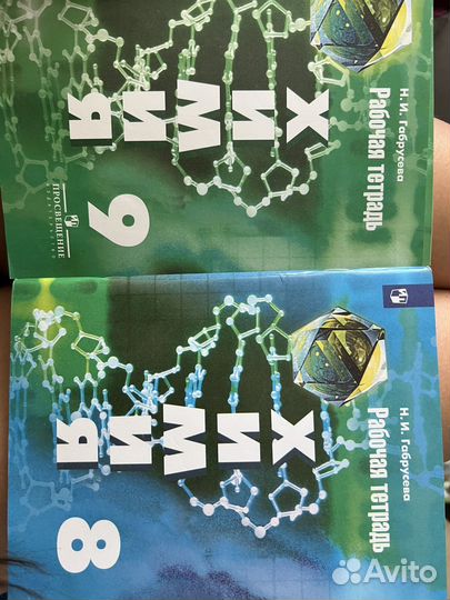 Рабочая тетрадь по химии габрусева