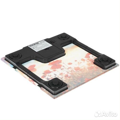 Напольные весы marta MT-1682красныемаки