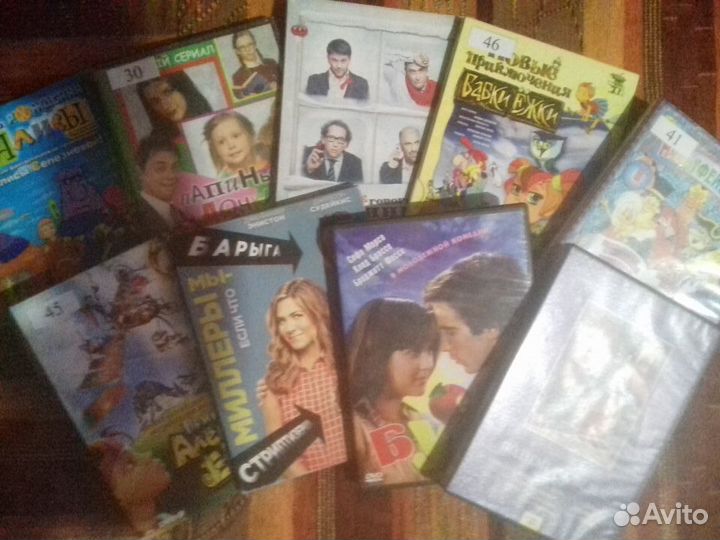 DVD-диски фильмы, мультфильмы