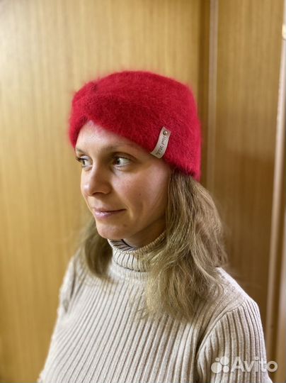 Повязка на голову вязаная