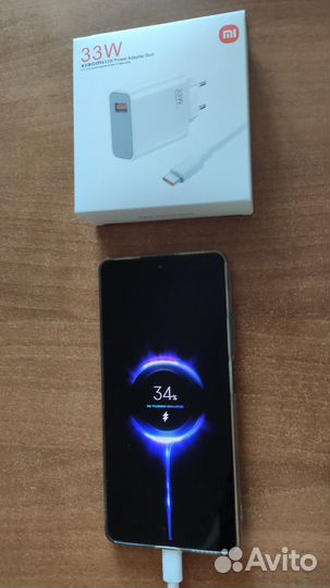 Быстрое зарядное устройство Xiaomi 33W