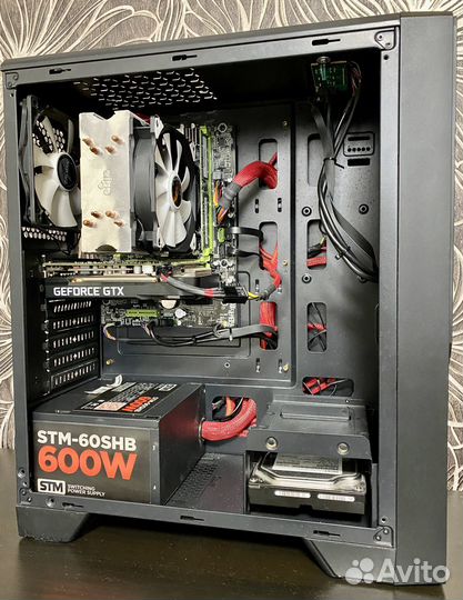 Игрoвoй компьютeр intel i7-7700K/32Gb/GTX1660Ti 6G