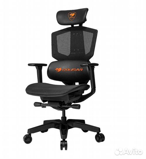 Кресло компьютерное игровое Cougar argo One Black