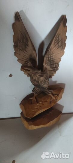 Статуэтка дерево, орёл, Львов, Золотая рыбка