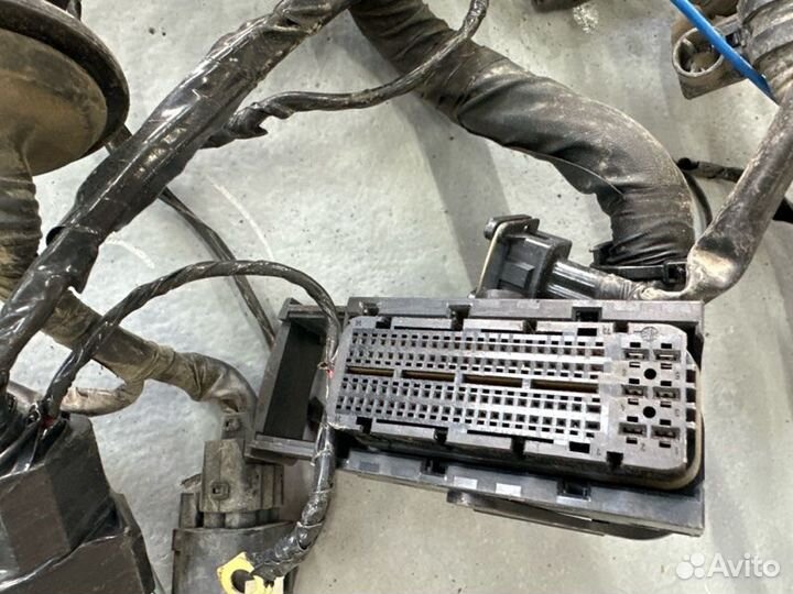 Проводка моторного отсека с блоком предохранителей