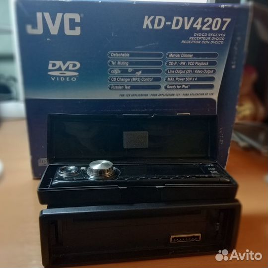 Автомагнитола JVC KD-DV4207