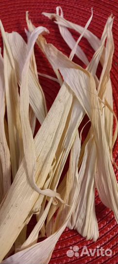 Кукуруза. Листья от початка. Сухоцвет