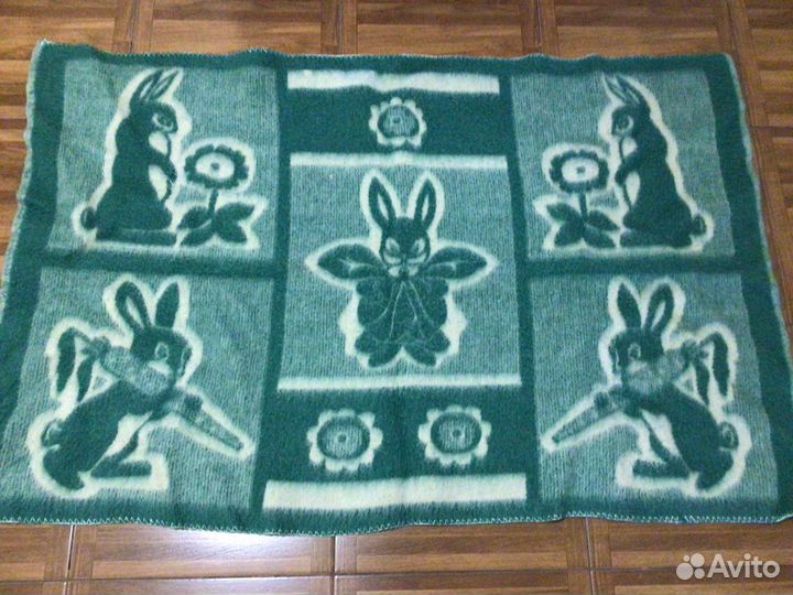 Одеяло детское шерстяное