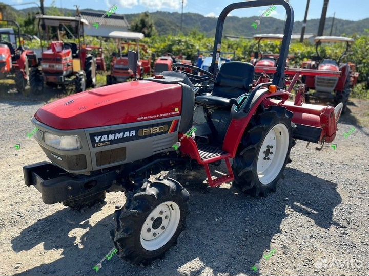 Мини-трактор YANMAR F190, 2013