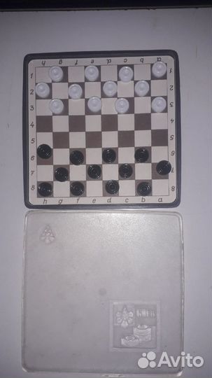Шашки магнитные СССР