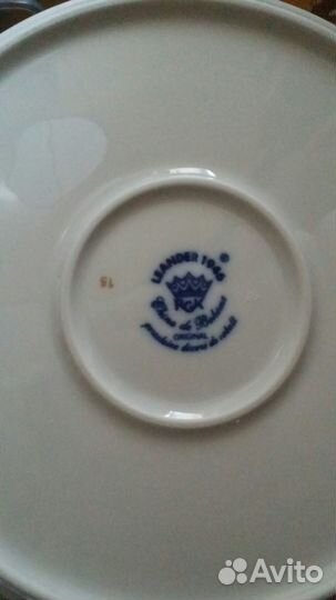 Сервиз обеденный фарфор 'leander 1946'Богемия Чехи