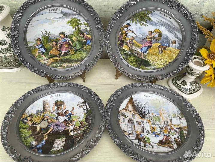 Винтажный фарфор в олове, Германия