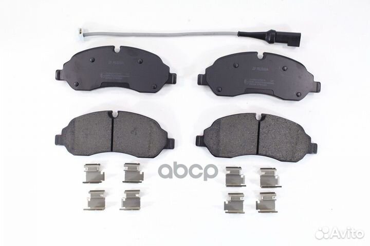 Колодки тормозные передние к-кт 'GDB2117ZFR ZF