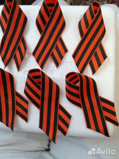 Георгиевская лента броши