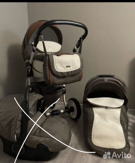 Коляска 2 в 1 adamex