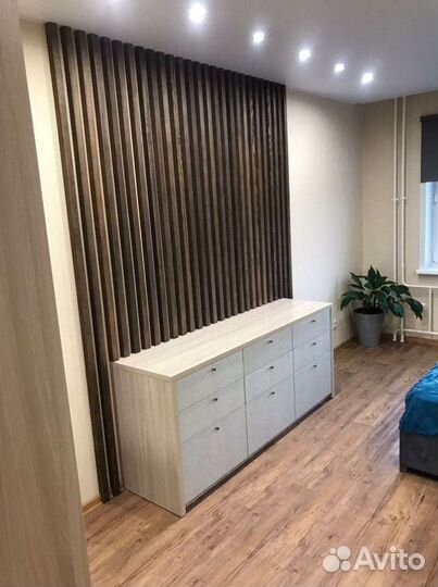 Декоративные рейки, декоративная перегородка