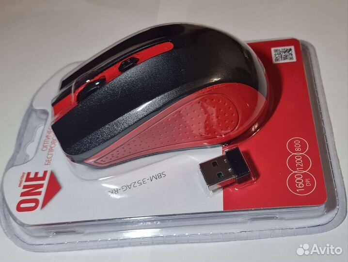 Компьютерная беспроводная мышь + коврик
