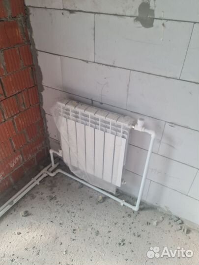 Биметаллический радиатор б/у