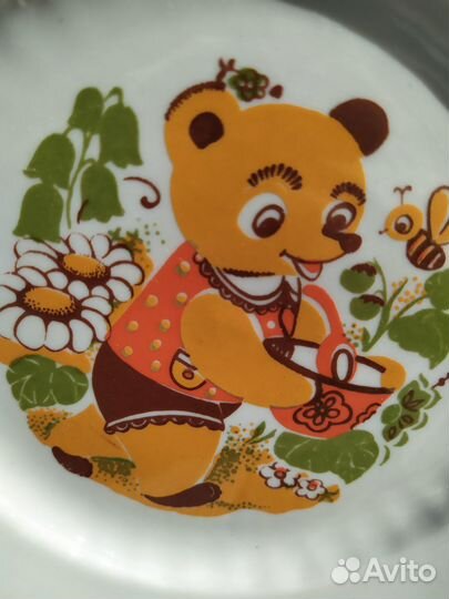 Набор чашки и тарелка Тернопольский завод