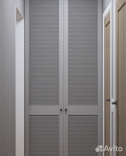 Жалюзийные дверцы для шкафа