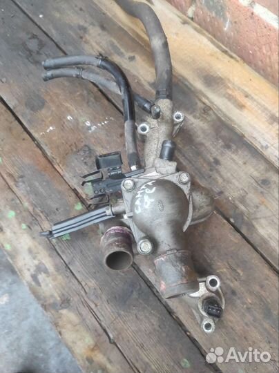 Корпус термостата hyundai santa fe classic