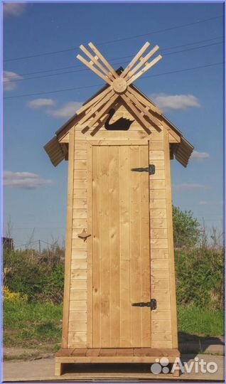 Уличный туалет домик с установкой ябе 416