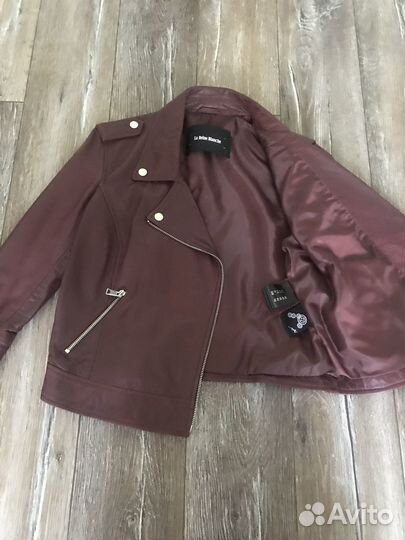 Куртка кожаная женская 44