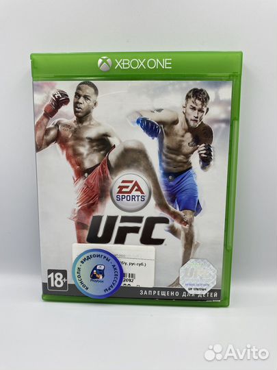 UFC xbox one (б/у, рус.суб.)