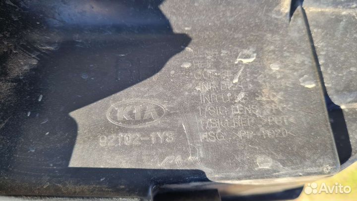 Фара правая Kia Picanto 2 линза + дхо