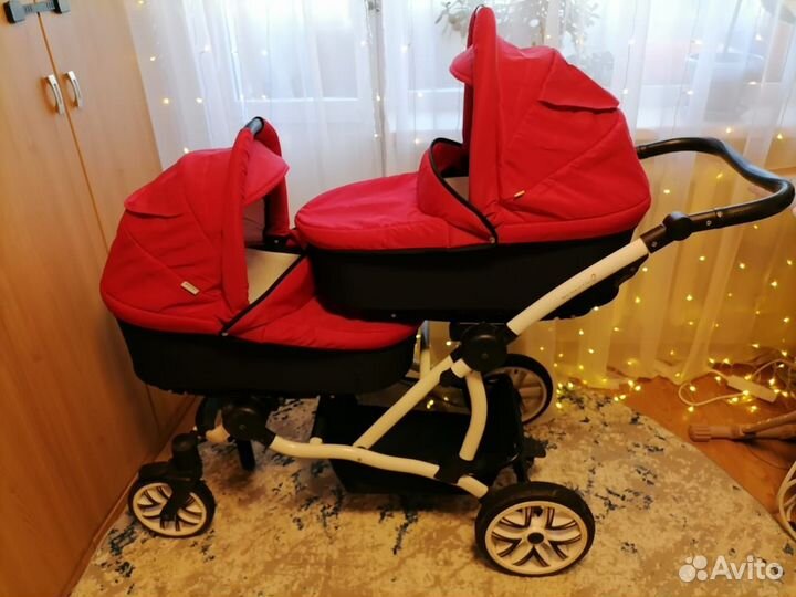 Коляска для двойни 2 в 1