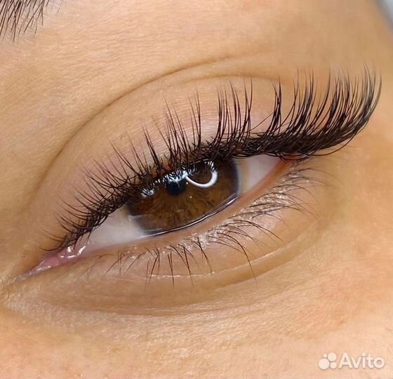 Наращивание ресниц модель