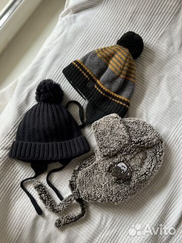 Шапки на мальчика 1,5-3 года