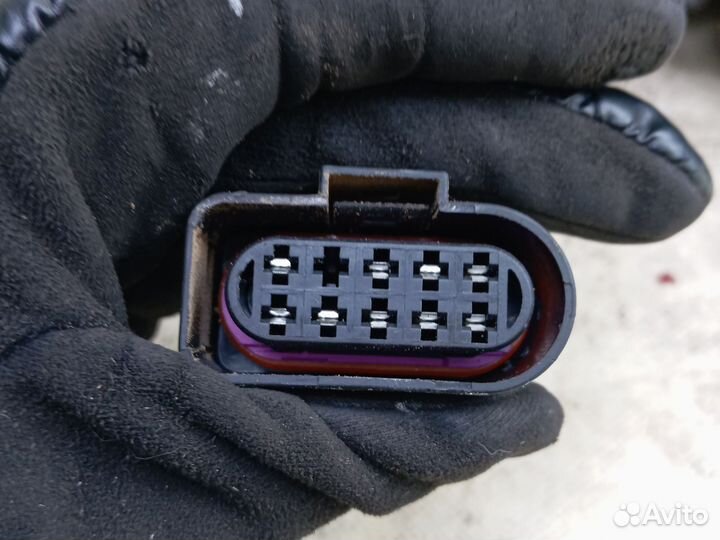 Разъём фары Audi A4 B7 галоген