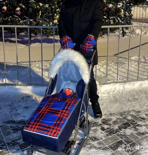 Санки-коляска Pikate Supreme (Пикате Сюпрем)