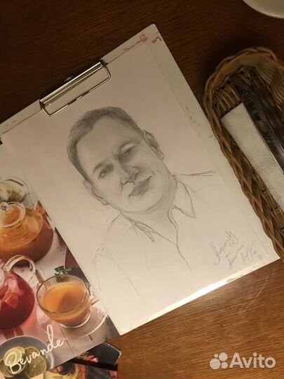 Портрет на холсте по фото