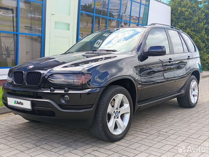 BMW X5 3.0 AT, 2002, 363 000 км