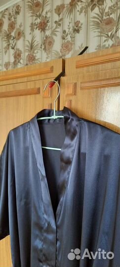 Шёлковое кимоно, винтаж, из Кореи