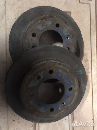 Задние тормозные диски hyundai elantra xd