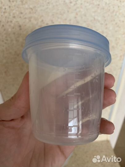 Контейнер avent для молока